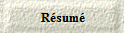 R�sum�